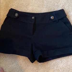 Black shorts